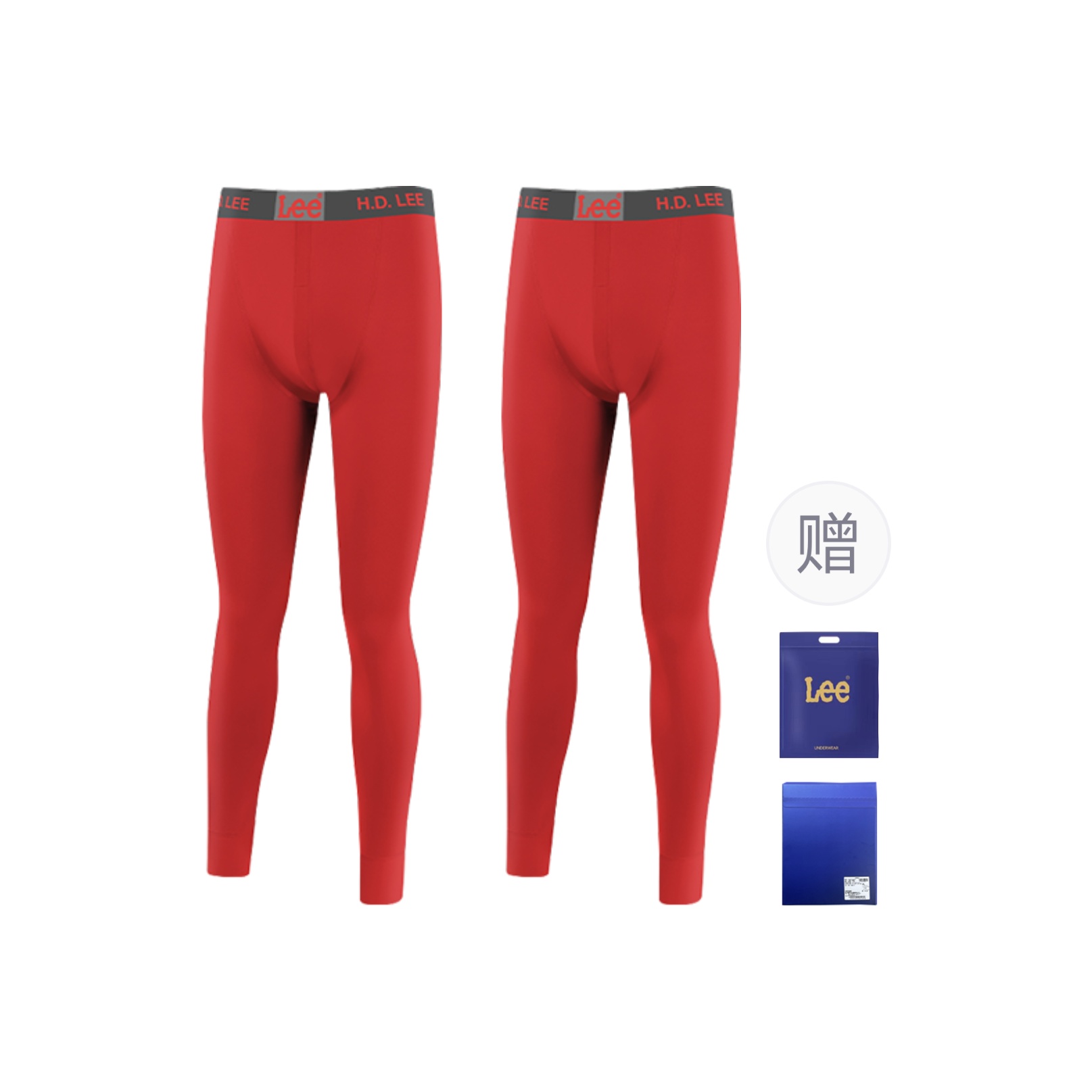 

Комплект из 3 мужских термоштанов Sunset 10 Lee, lucky красный+lucky красный