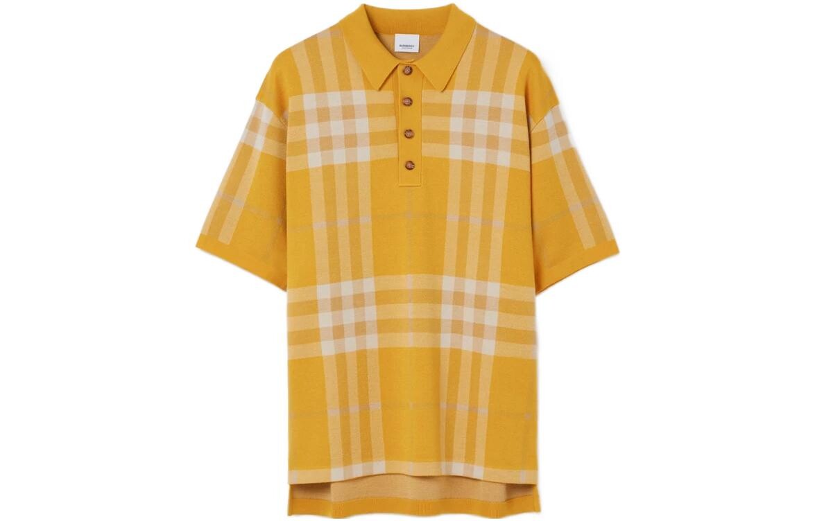 

Мужская рубашка поло Burberry, цвет Calendula yellow