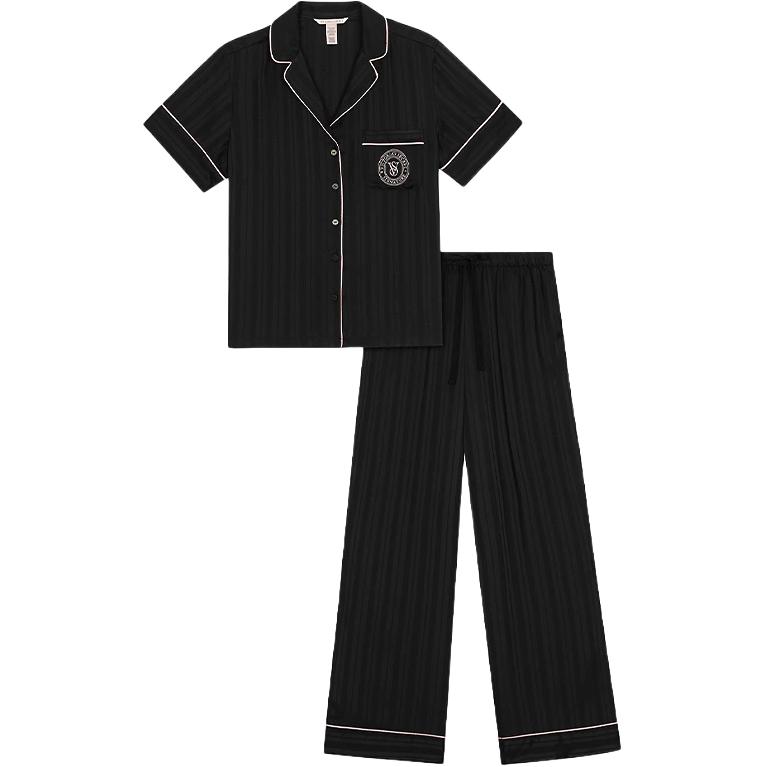 

Пижамный комплект для женщин Victoria's Secret, черный