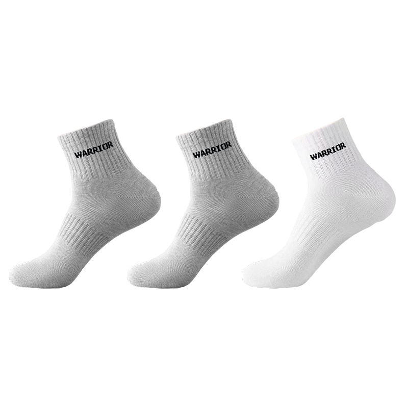 

Набор унисекс носков Crew WARRIOR, 3 pack[серый+серый+белый]