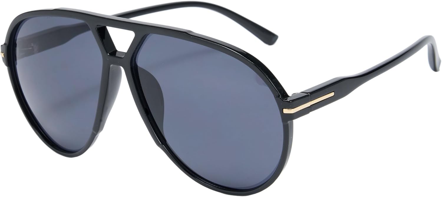 

Солнцезащитные очки-авиаторы Cyxus увеличенного размера для женщин и мужчин, классический винтаж 70-х, не спутываются, модель 1294, 03-oversized Aviator Sunglasses-black