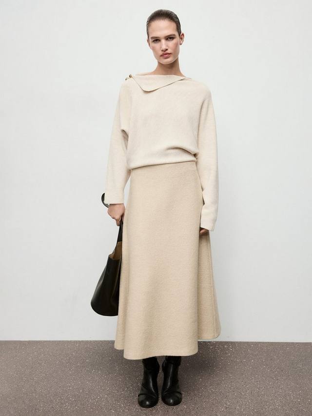 

Свитер с деталями в виде пуговиц Twister Mango, Light Beige