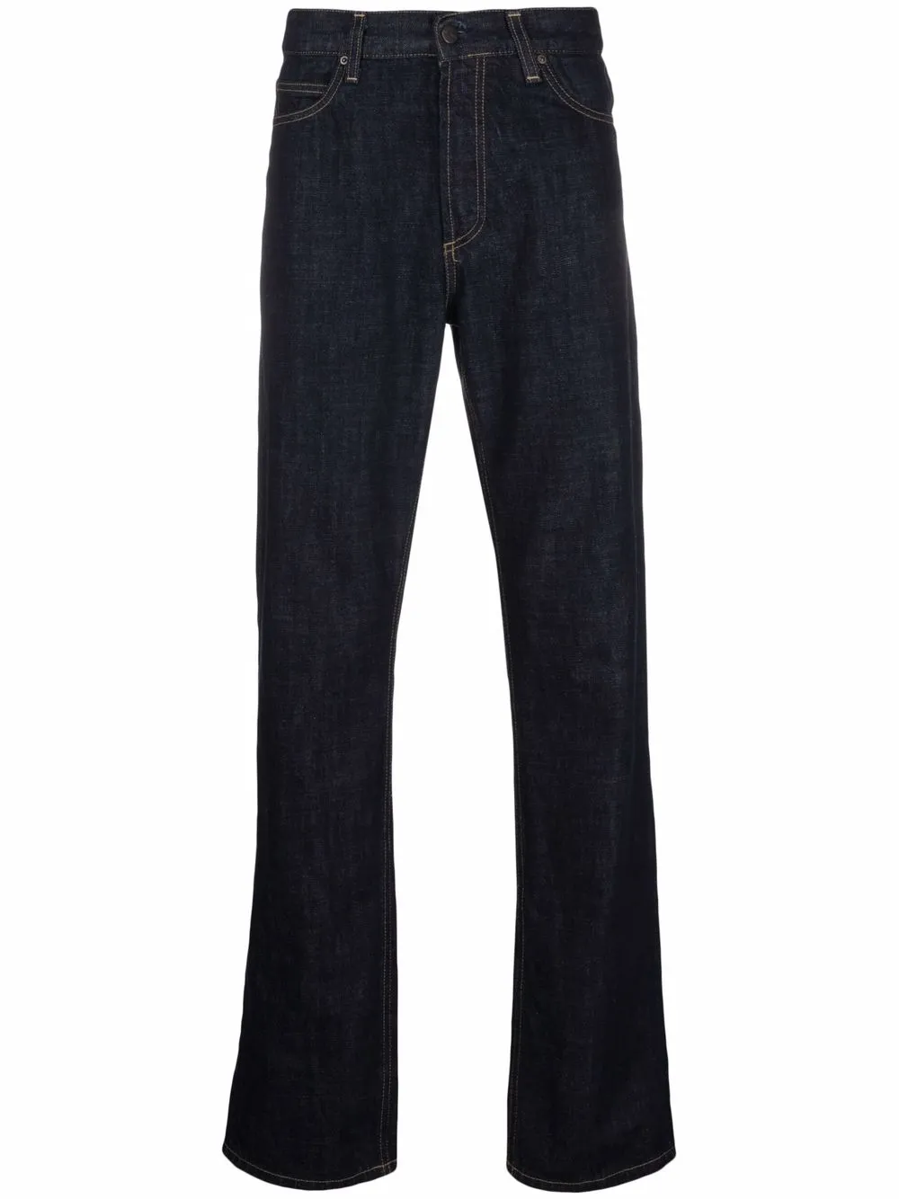 

Джинсы с нашивкой-логотипом CARHARTT WIP, синий