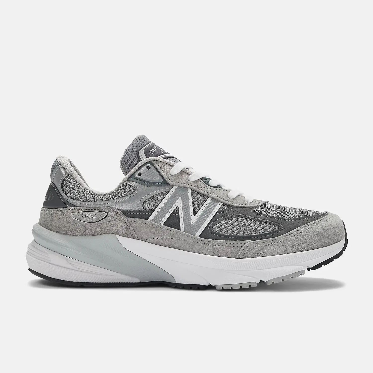 Кроссовки New Balance Made in USA 990v6 M990GL6 серо-белого цвета в стиле Lifestyle — фото 2