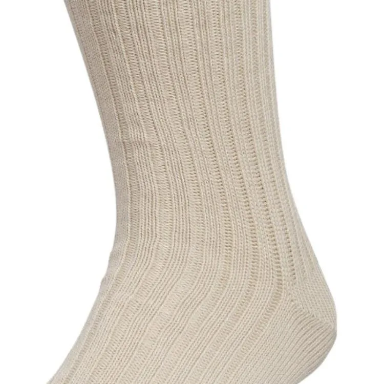 Унисекс носки до середины икры Adidas, Light Khaki/White — фото 4