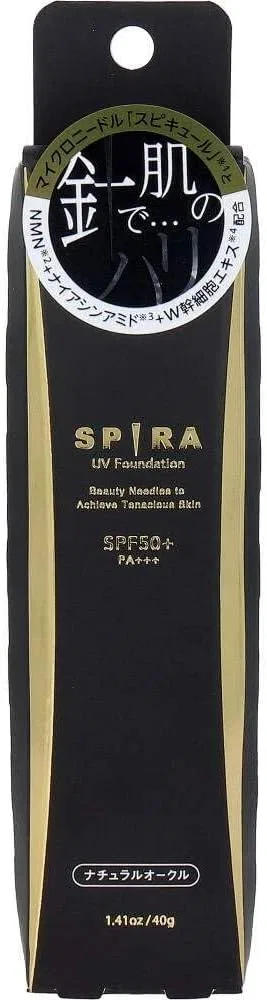 Тональное средство SPIRA UV Foundation SPF50+ PA+++, натуральный охра, 40 г
