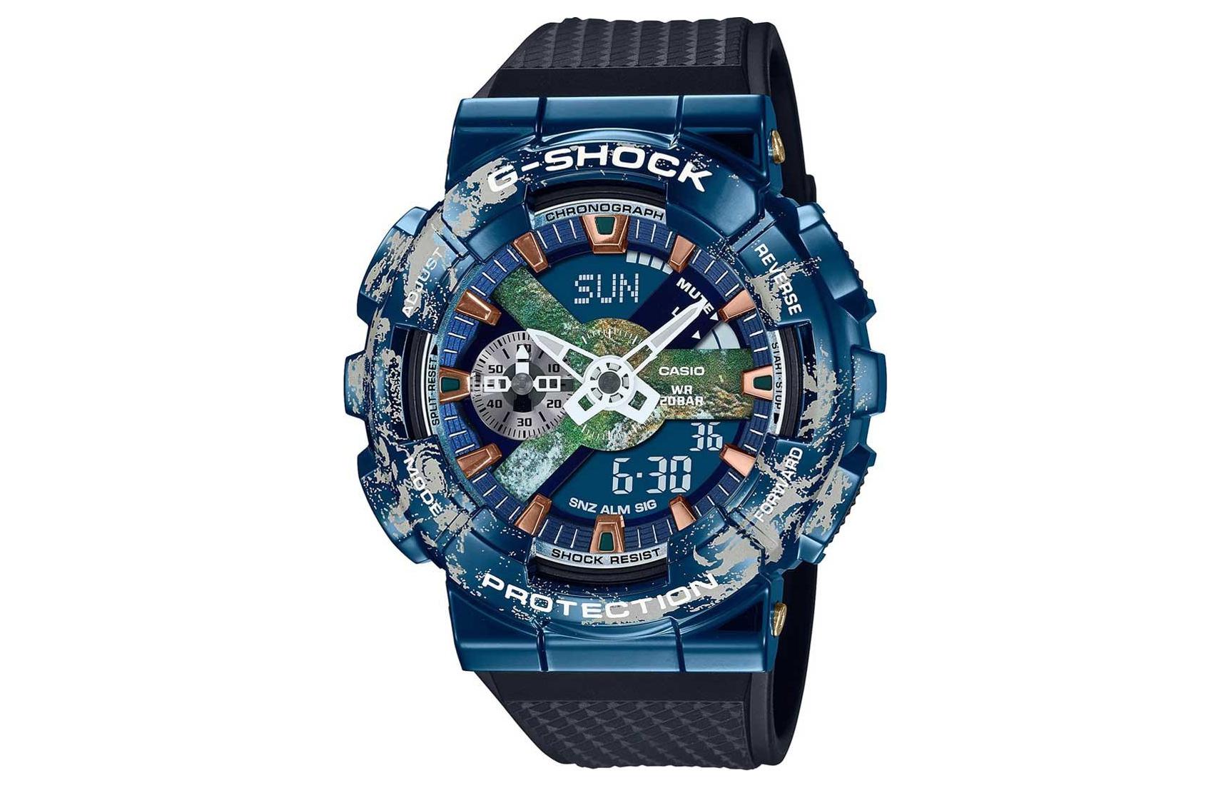 

Мужские часы CASIO Full Metal Series 51.9 мм синие