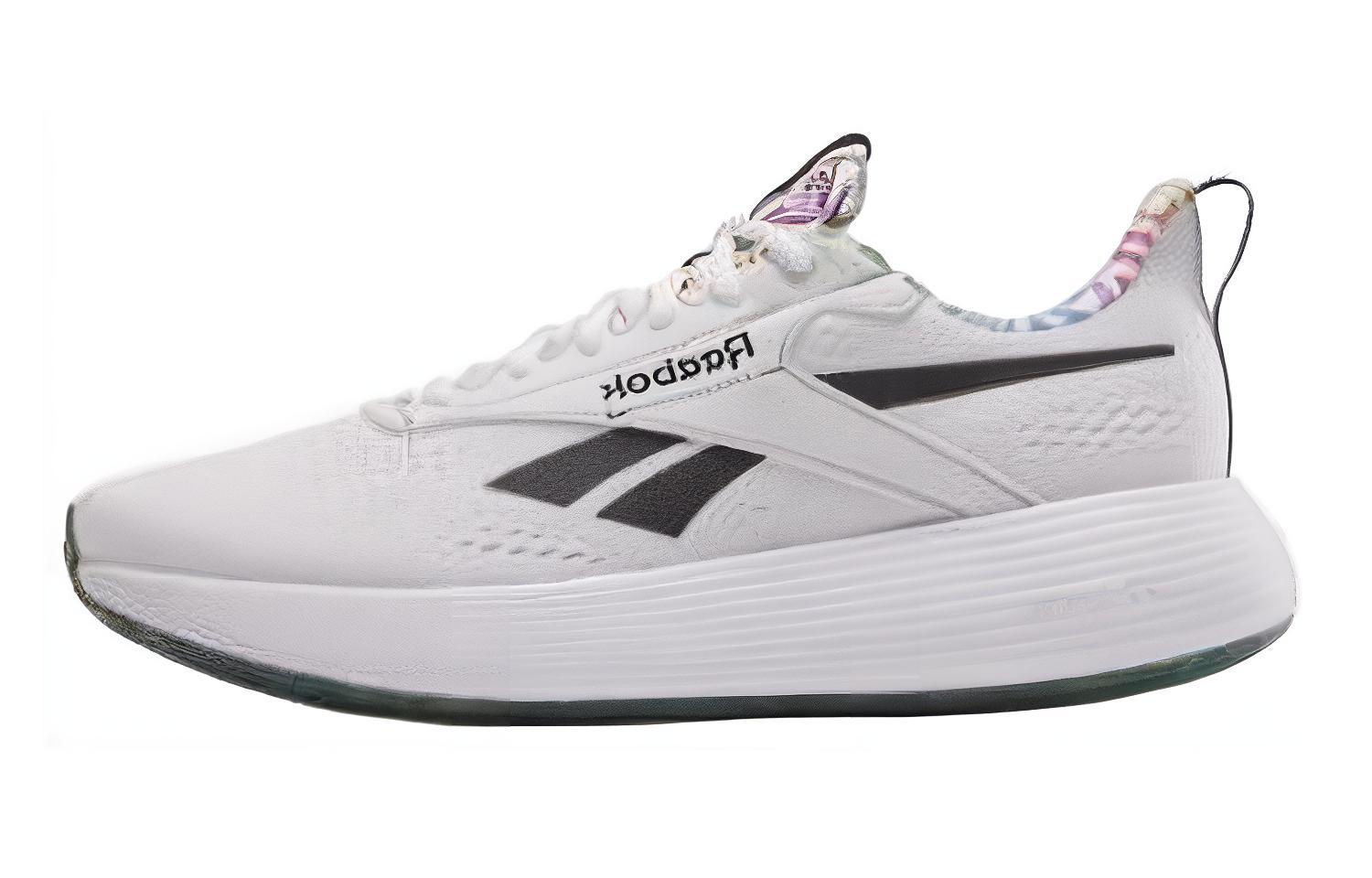 

Кроссовки DMX Comfort+ 'Pride 2024' Reebok, белый/черный