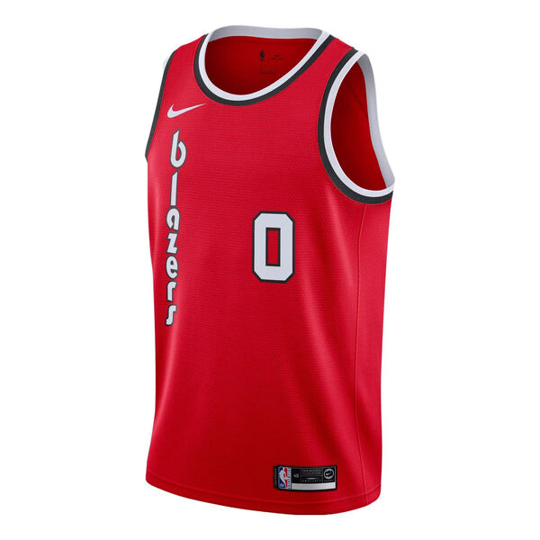 

Майка Nike x NBA Portland Trail Blazers Jerseys 'Damian Lillard 0', красный