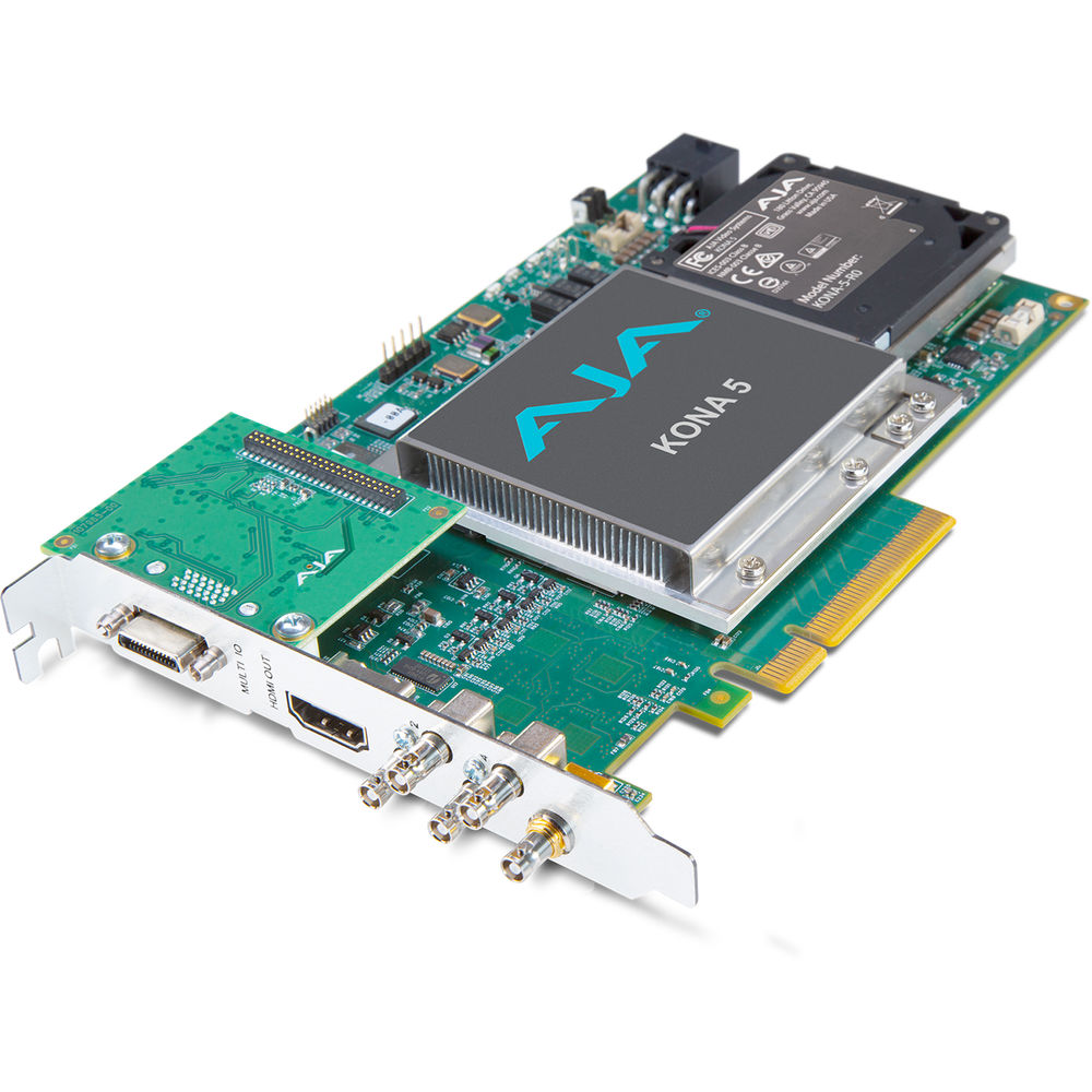 

Карта захвата и воспроизведения AJA KONA 5 12G-SDI HFR 8K