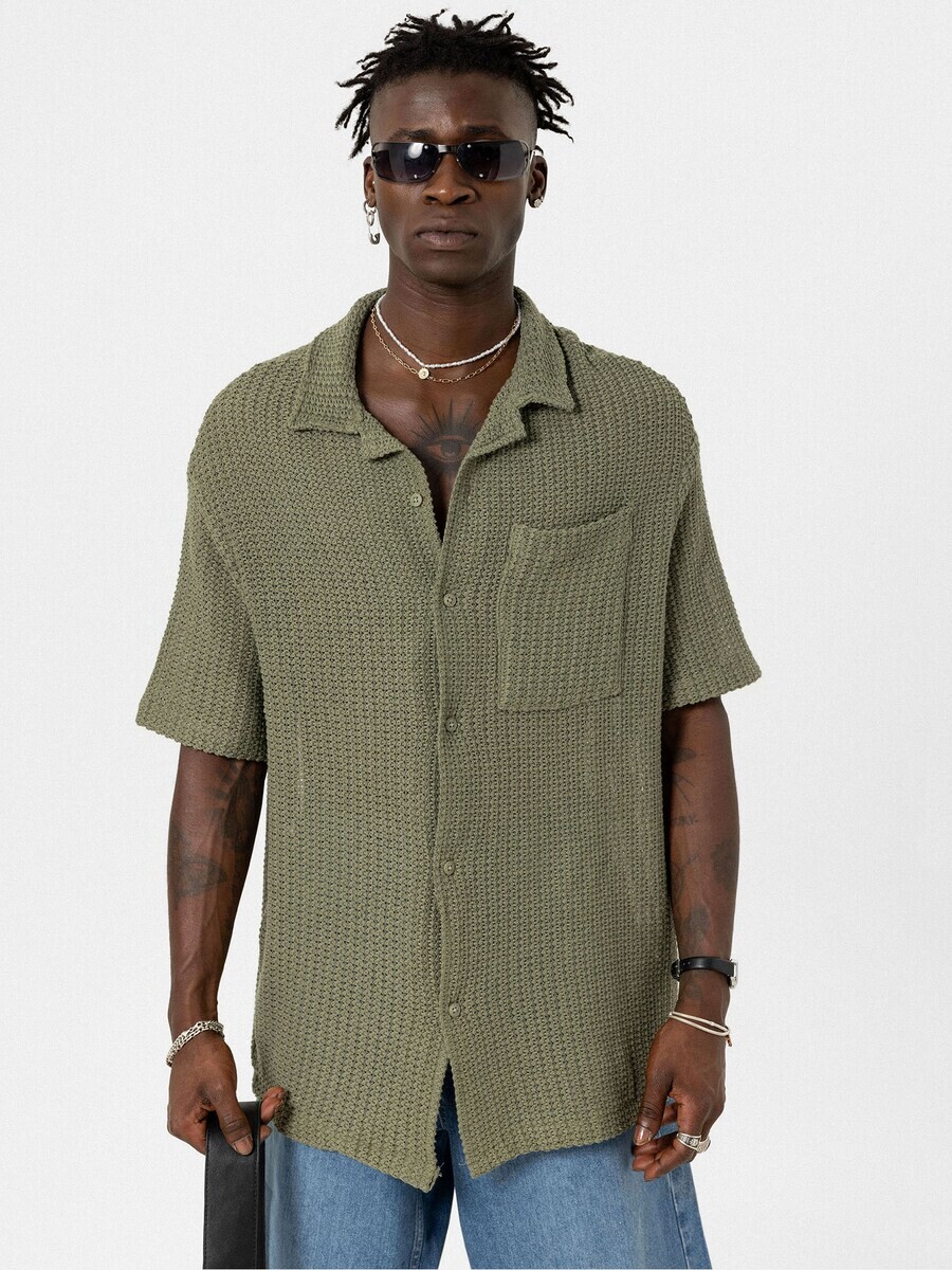 

Рубашка на пуговицах VAMOS CLO Comfort fit Button Up Shirt, хаки
