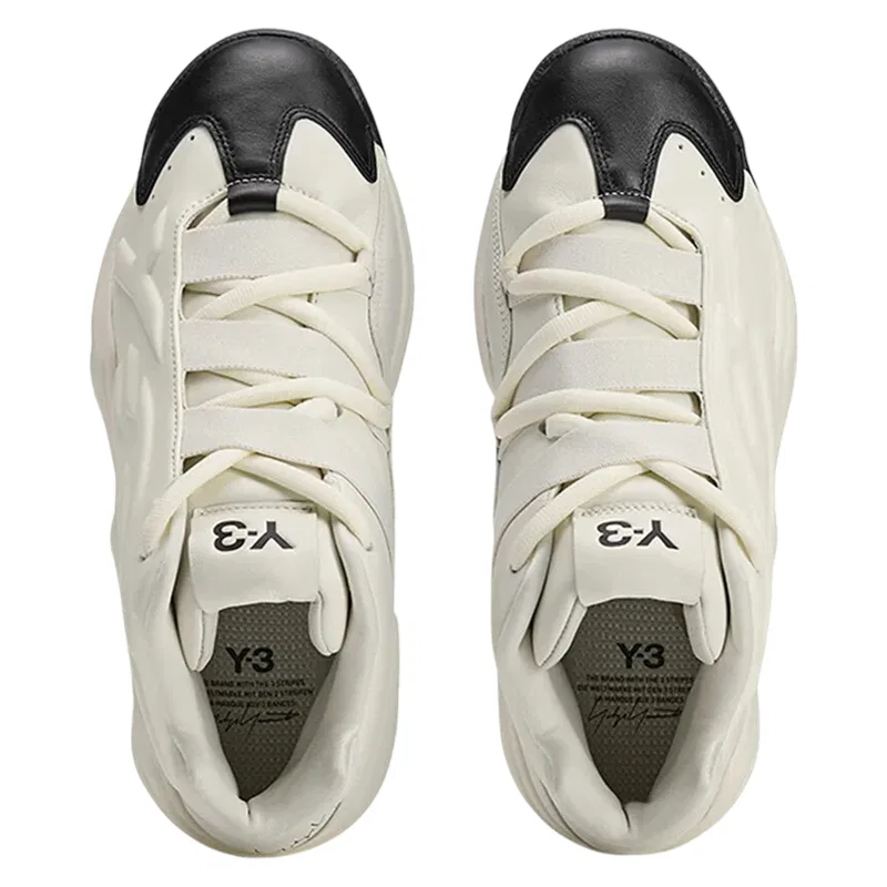 Кроссовки высокие Y-3 белые — фото 4