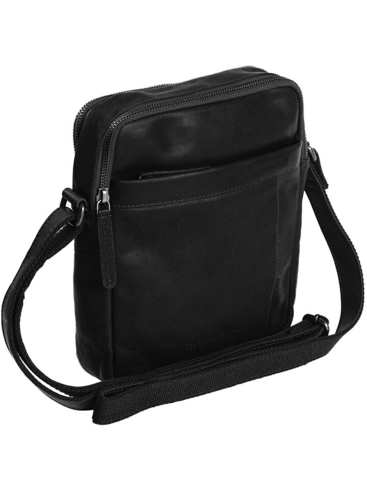 

Наплечная сумка The Chesterfield Brand Wax Pull Up Umhängetasche Leder 19.5 cm, черный