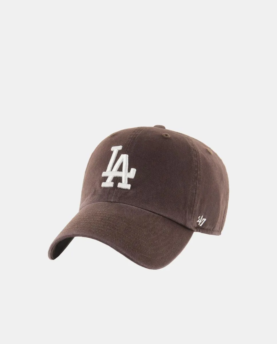 

Бейсболка MLB Los Angeles Dodgers '47 CLEAN UP без бирок 47 Brand, коричневый