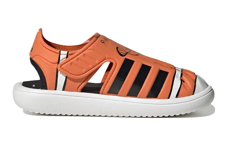 Сандалии с закрытым носком Disney Finding Nemo And Dory Orange Core Black Cloud White PS Adidas — фото 2