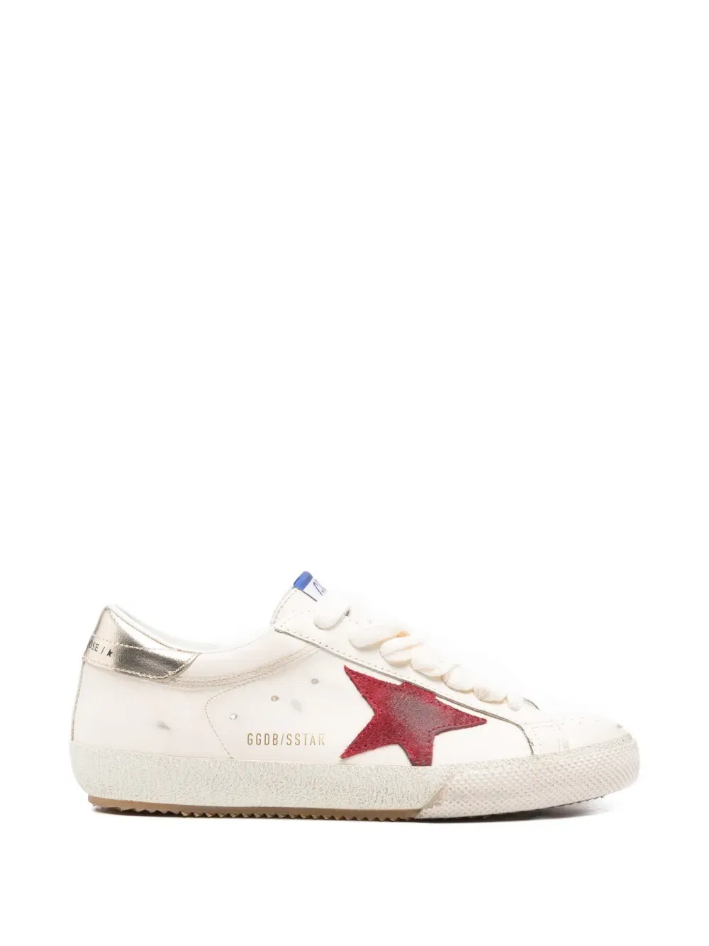 Кожаные кроссовки «Звезда Суперзвезда» Golden Goose, белый