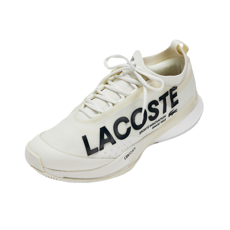 LACOSTE AG LT25 мужские теннисные туфли низкие экрю, цвет Ecru — фото 2