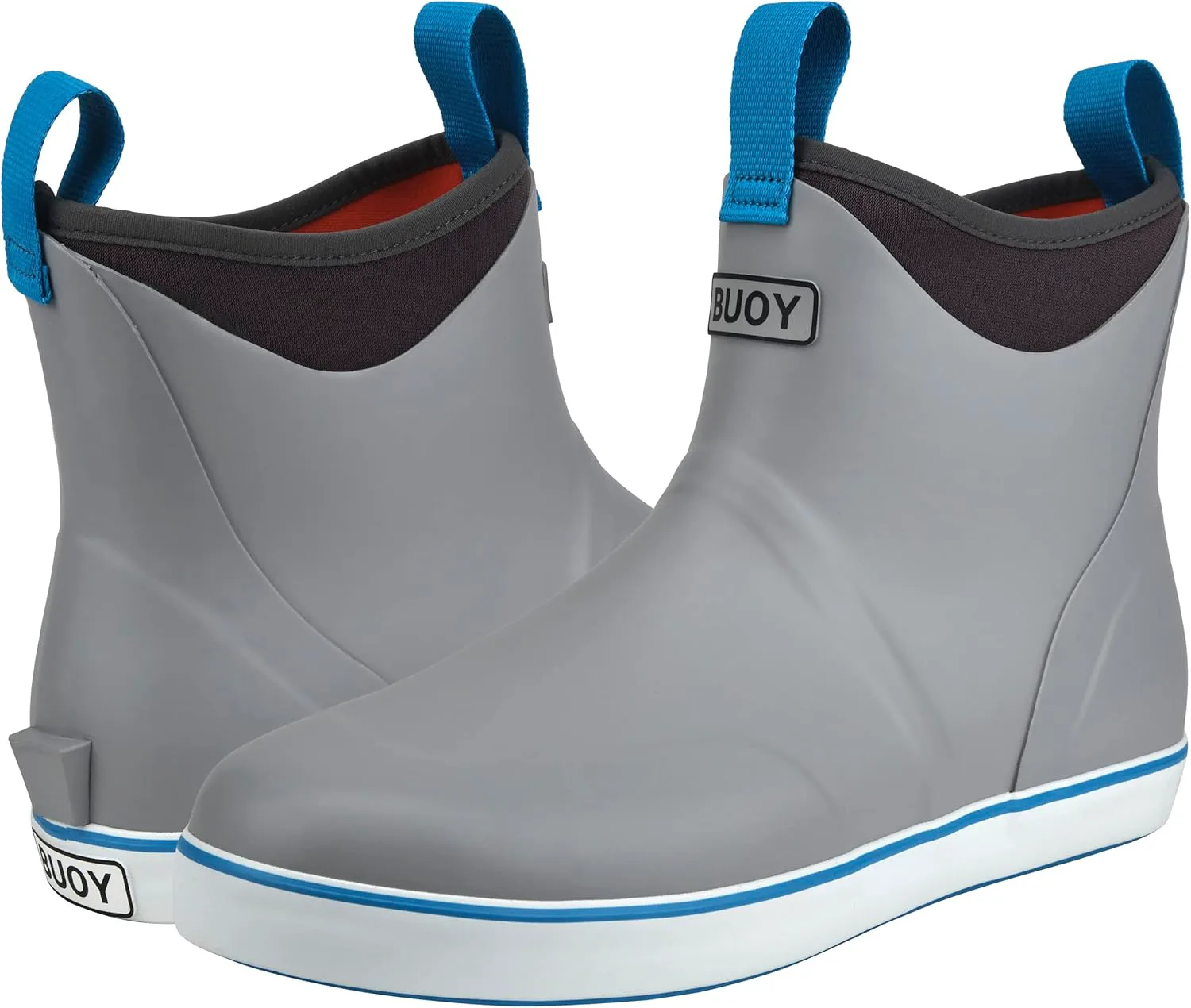 Сапоги Buoy для мужчин - короткие дождевые сапоги для мужчин Buoy Boots, серый — фото 2