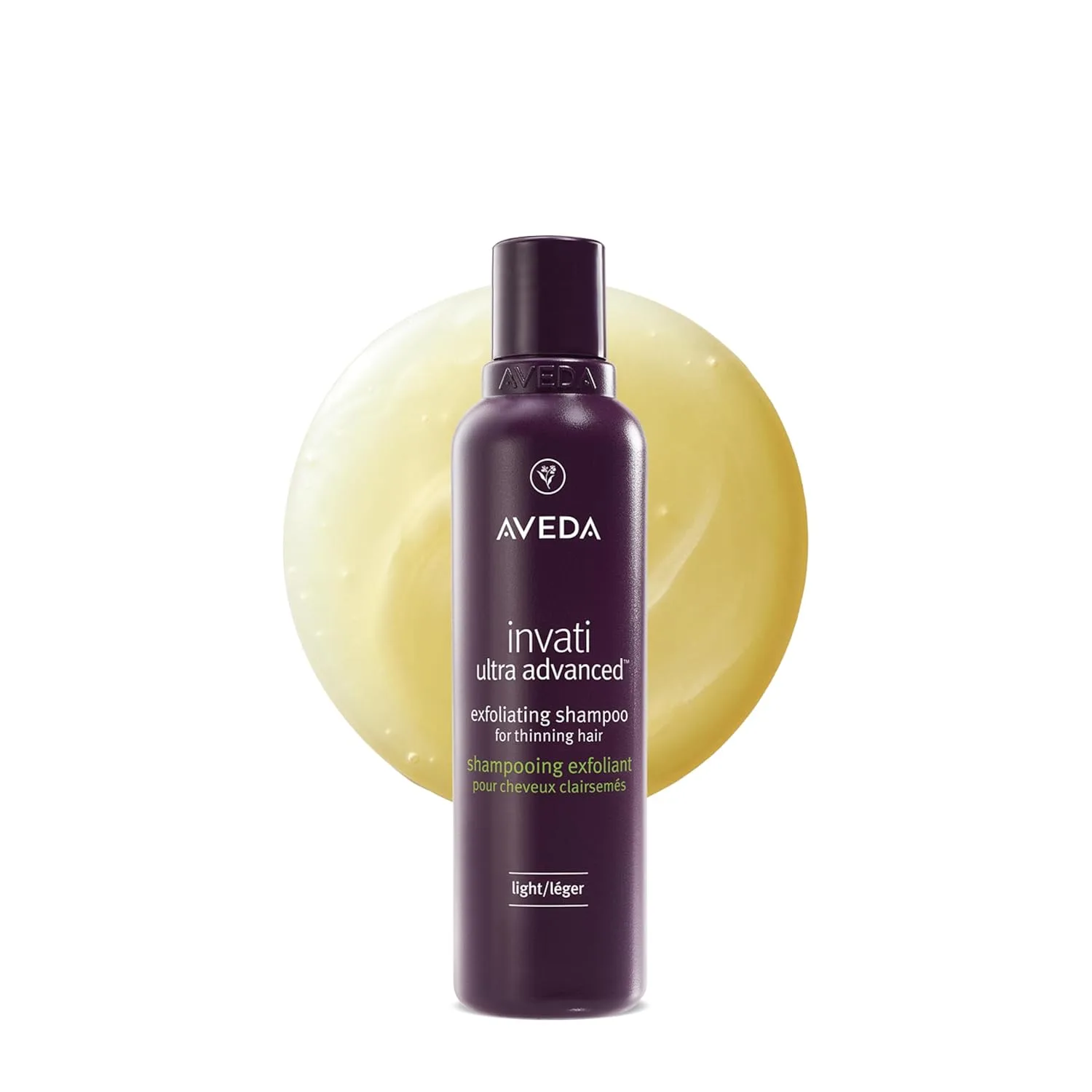 Шампунь Aveda Invati Ultra Advanced Exfoliating Light, шаг 1 из 4, уменьшает выпадение волос на 77%, для тонких и средних редеющих волос, нормальная и жирная кожа головы, 95% натуральных ингредиентов