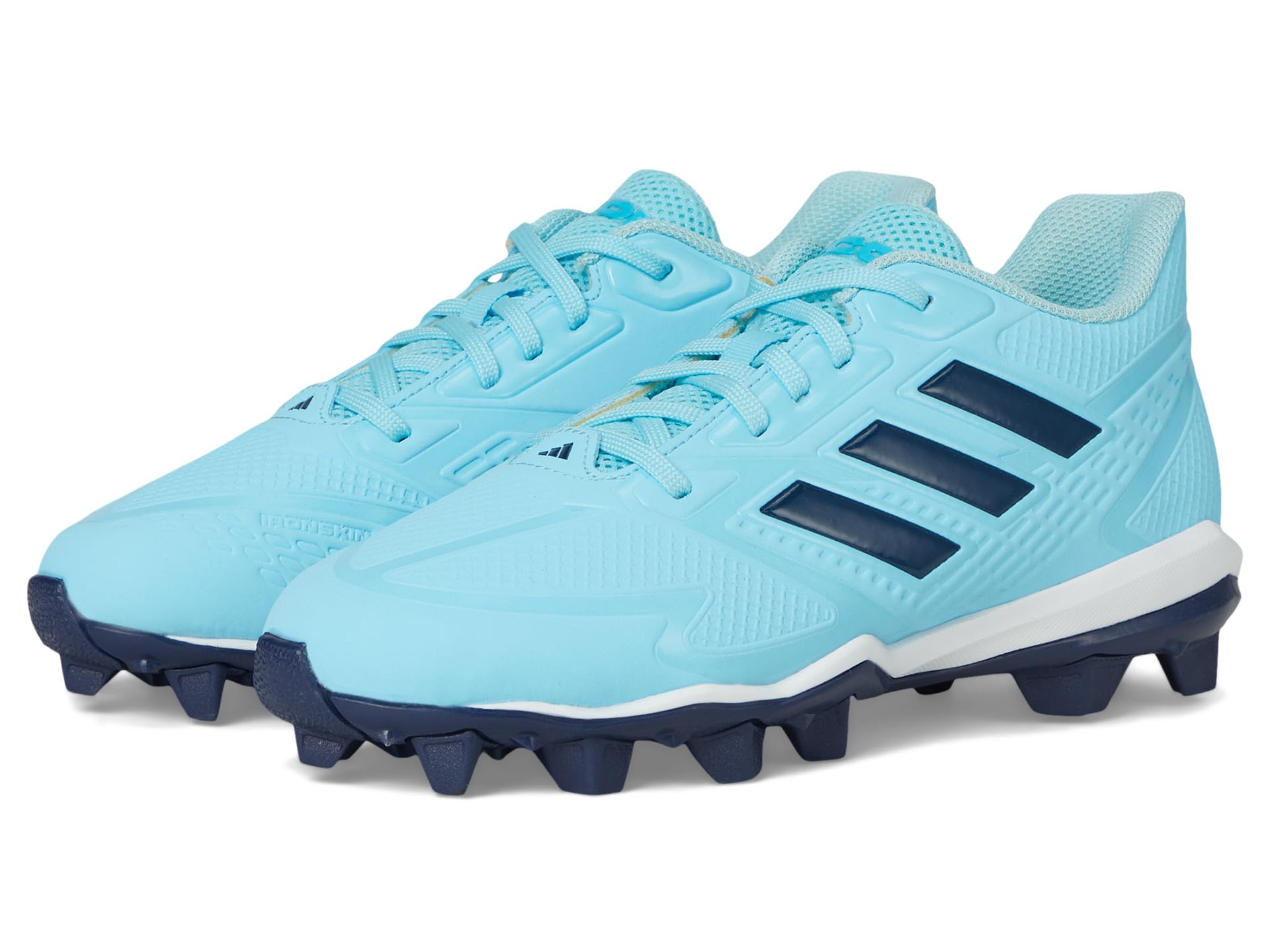 

Кроссовки adidas Kids Icon 8 Molded Baseball Shoes, цвет Bliss Blue/Team Navy Blue/White