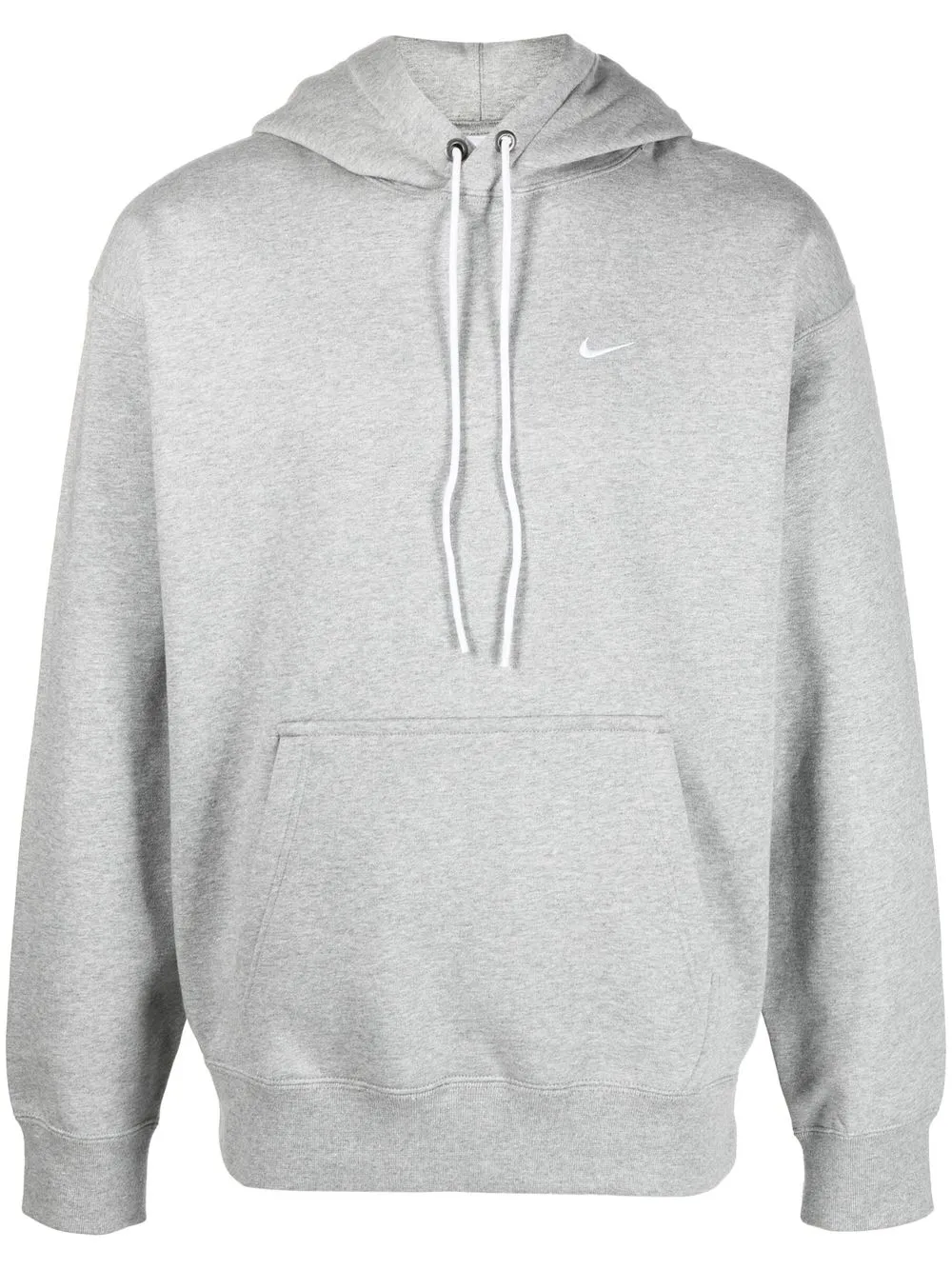 

Худи с вышитым логотипом Nike, серый