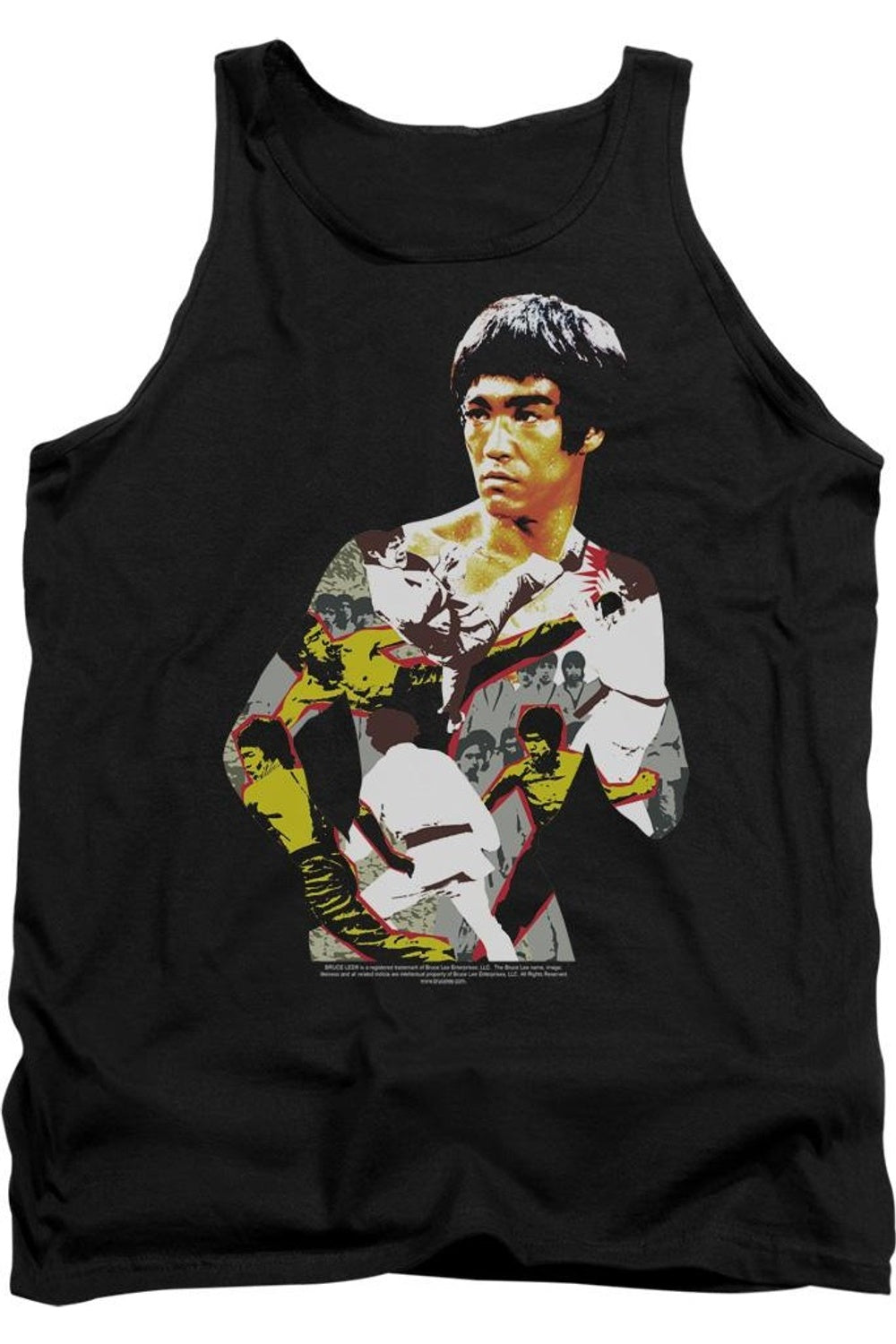 

Bruce Lee Body Of Action мужская майка Gildan, черный
