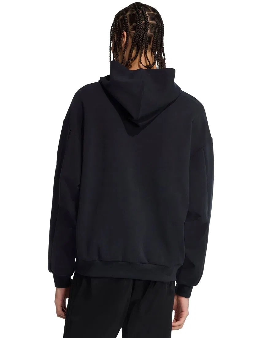Мужская толстовка Soft Lux стандартного кроя Adidas, черный — фото 3