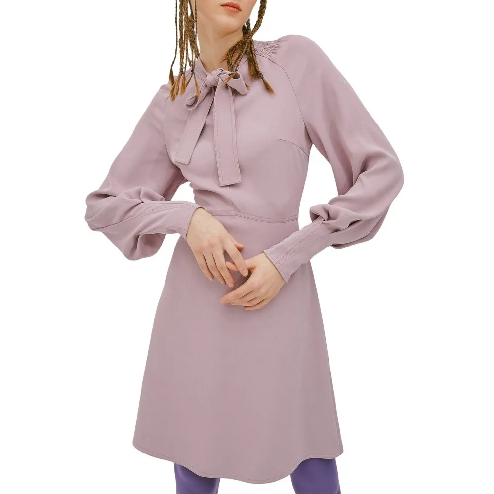 

Платье Lily Waist Style long sleeve, фиолетовый