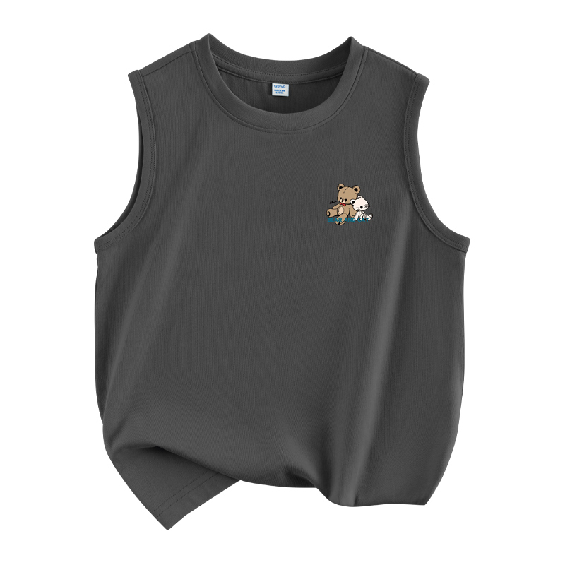 

Детский топ и майка с круглым вырезом WARRIOR, medium серый/h doll k