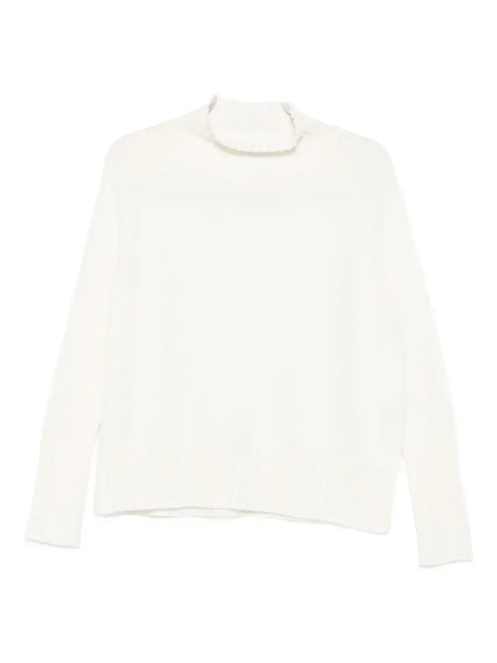 

Ребристый свитер с высоким воротом BeYou, белый