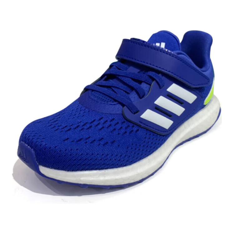 Антискользящие износостойкие низкие детские кроссовки бирюзовые Kids' Adidas, сине-зеленые — фото 3