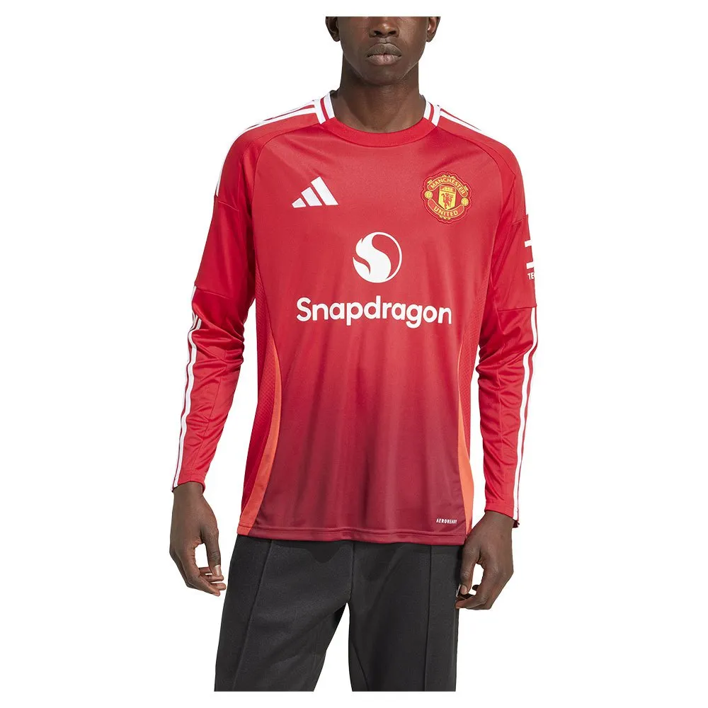 

Лонгслив adidas Manchester United 24/25 home, красный