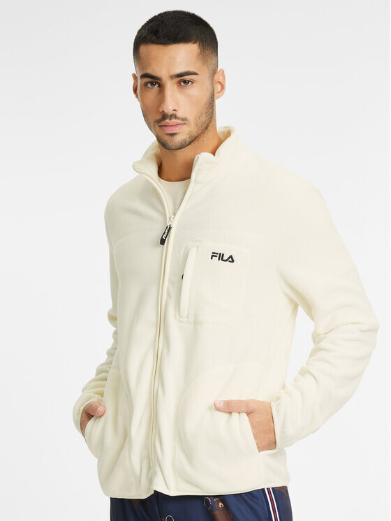

Флисовая куртка стандартного кроя Fila, экрю