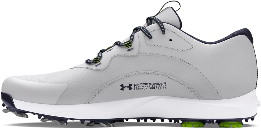 

Under Armour мужские кроссовки для гольфа Charged Draw 2 Cleat, (102) Halo Gray/Halo Gray/Midnight Navy