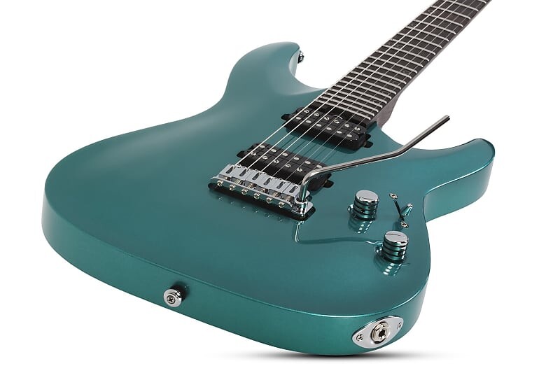 

Электрогитара 2023 Schecter Aaron Marshall AM-6 Arctic Jade Brand New Bundle Auth. Dealer !
