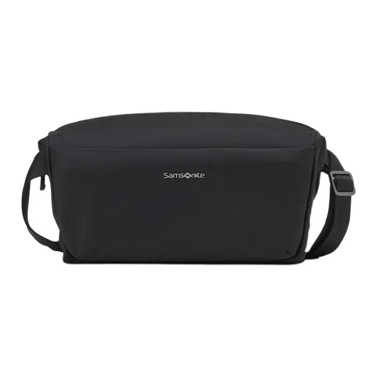 

Samsonite Мужская черная тканевая сумка через плечо