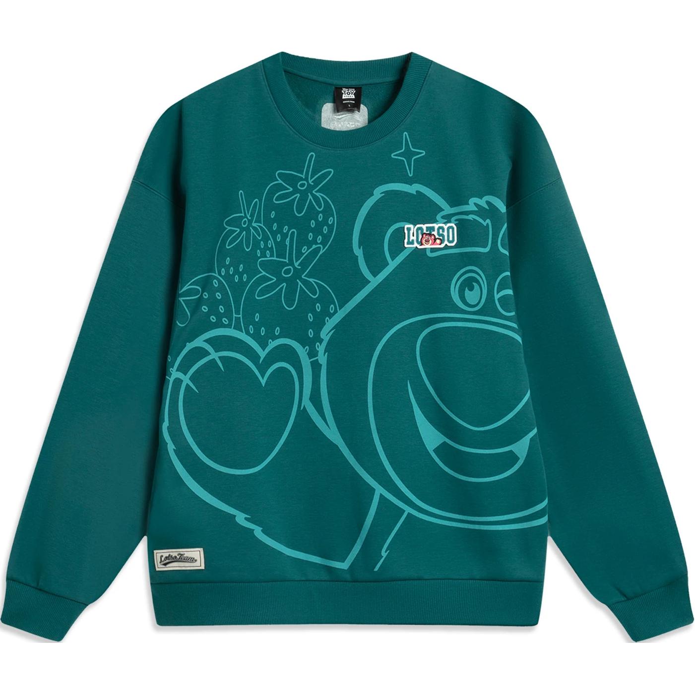 

LINING Толстовка PIKESICAOMEIXIONG LIANMINGKUAN Sports Life Collection мужская marine blue