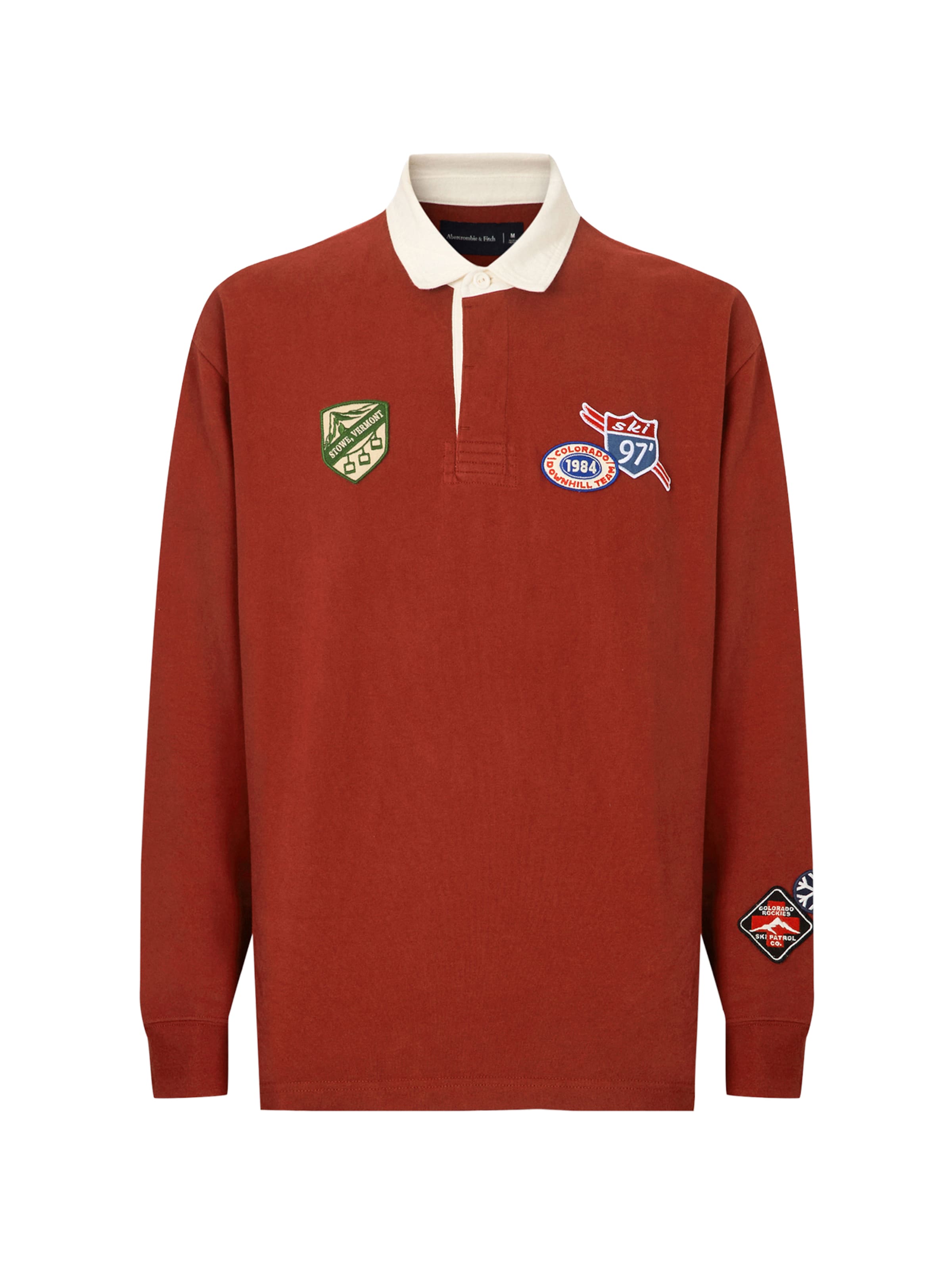 

Abercrombie & Fitch Футболка в красном цвете