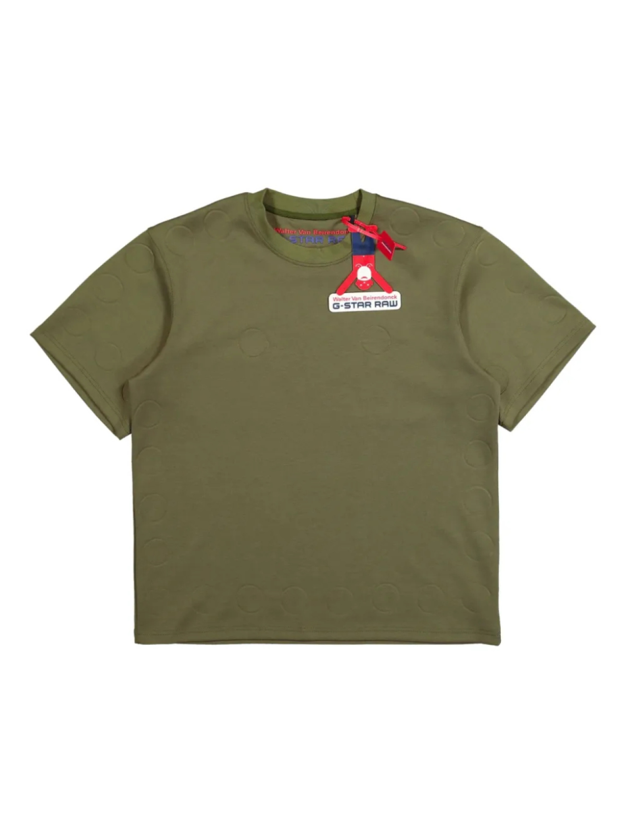 

Walter Van Beirendonck футболка Raw из коллаборации с G-Star, зеленый