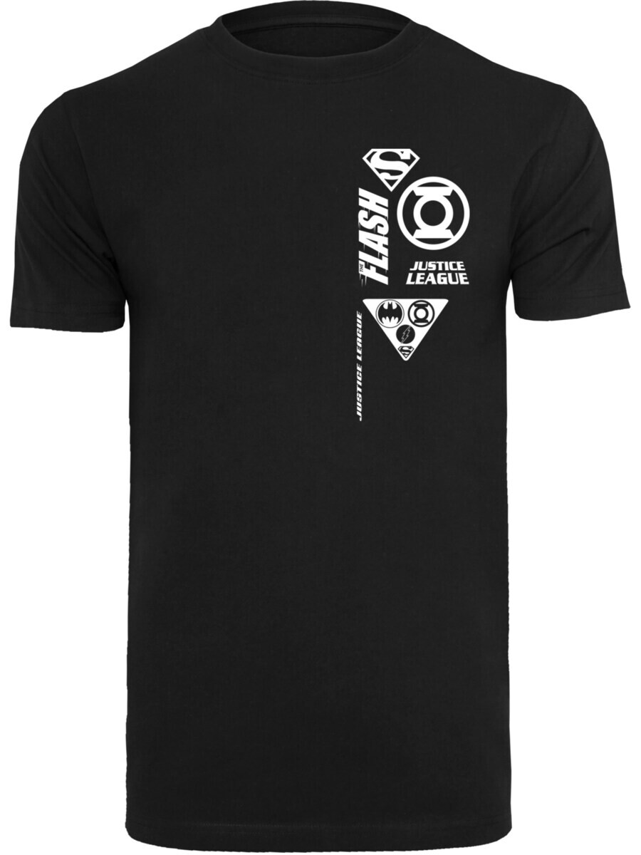 

Классическая футболка F4NT4STIC Shirt DC Comics Justice League Chest, черный