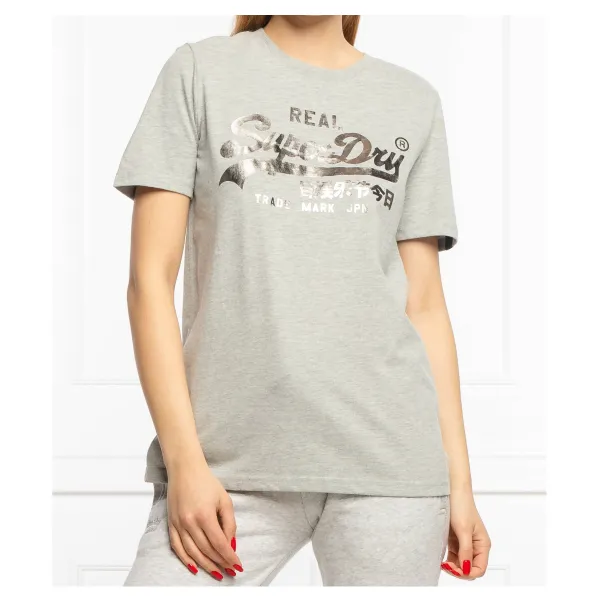 

Футболка стандартного кроя Superdry, серый