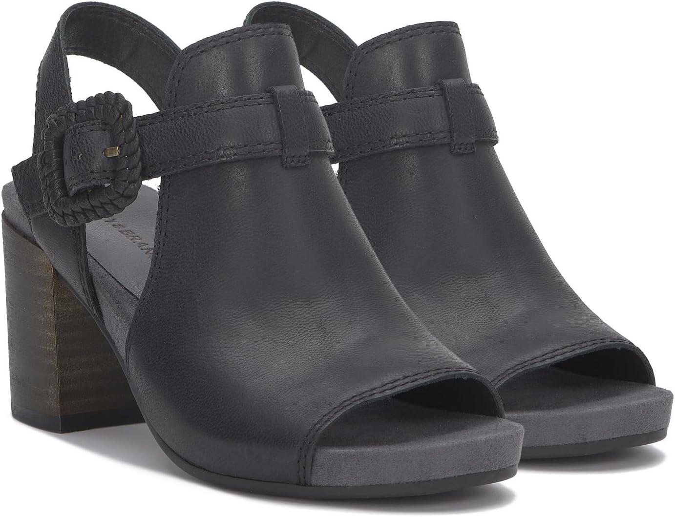 Сандалии Lucky Brand Juliane Cutout Heeled Sandal, черный