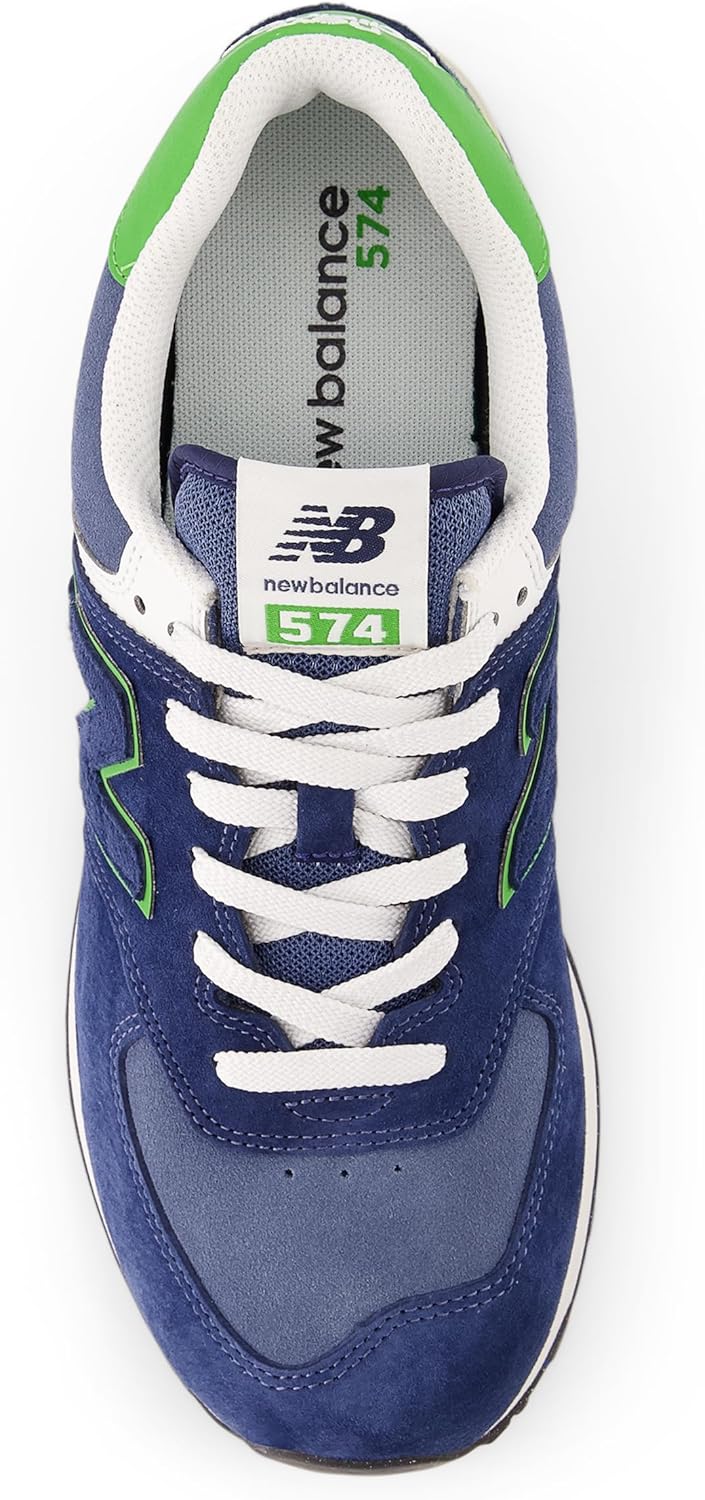 Кроссовки New Balance Unisex-Adult 574 V2 Unisex, зеленый — фото 4