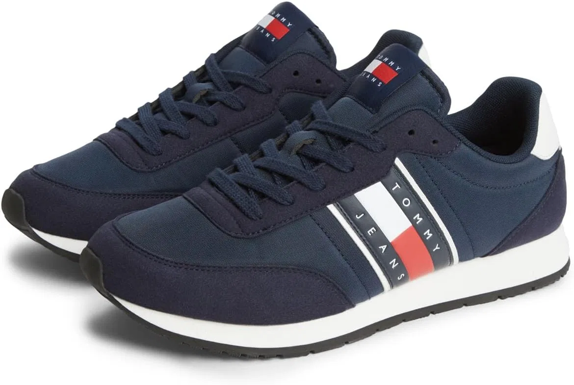Мужские низкие кроссовки Tommy Jeans TJM Classic Runner Em0em01709, Blue Dark Night Navy — фото 4