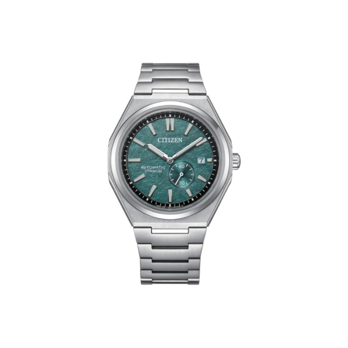 

CITIZEN Часы Mechanical Watch Series Automatic Mechanical Movement Titanium Strap Watch Men's Watch Green Dial, Green Dial