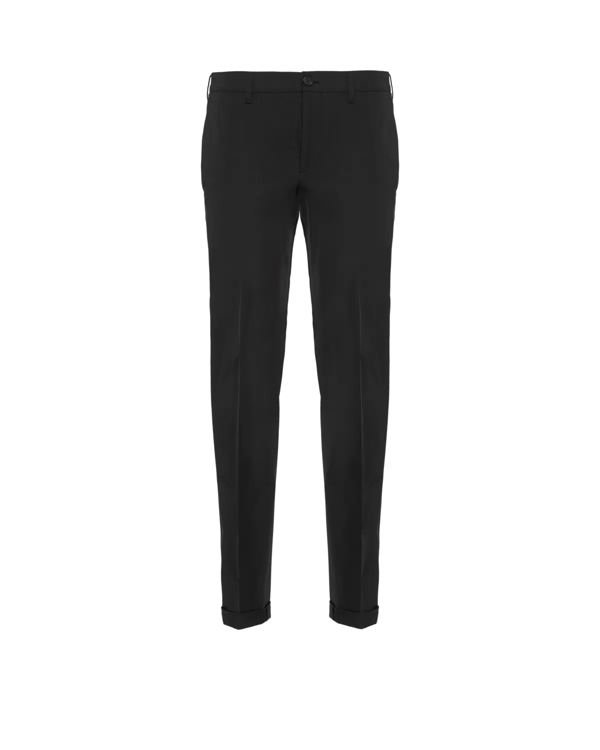 

Брюки из легкой эластичной техно-ткани Prada, черный