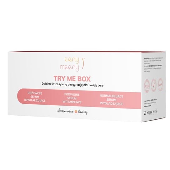 

Мл НАБОР СЫВОРОТКИ 3 шт. EENY MEENY Try Me Box 3 x 10, inna