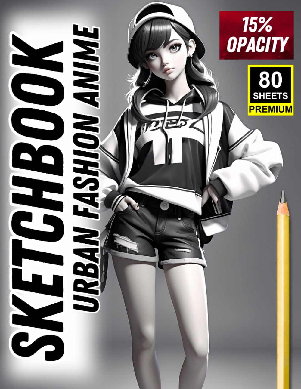 

Sketchbook: Urban Fashion Anime - 80 Sheets for Tracing & Mastering Stylized Characters: Practice Drawing Stylish Anime-Inspired Characters with 15% ... for Beginners, Designers, and Manga Lovers (Independently published)