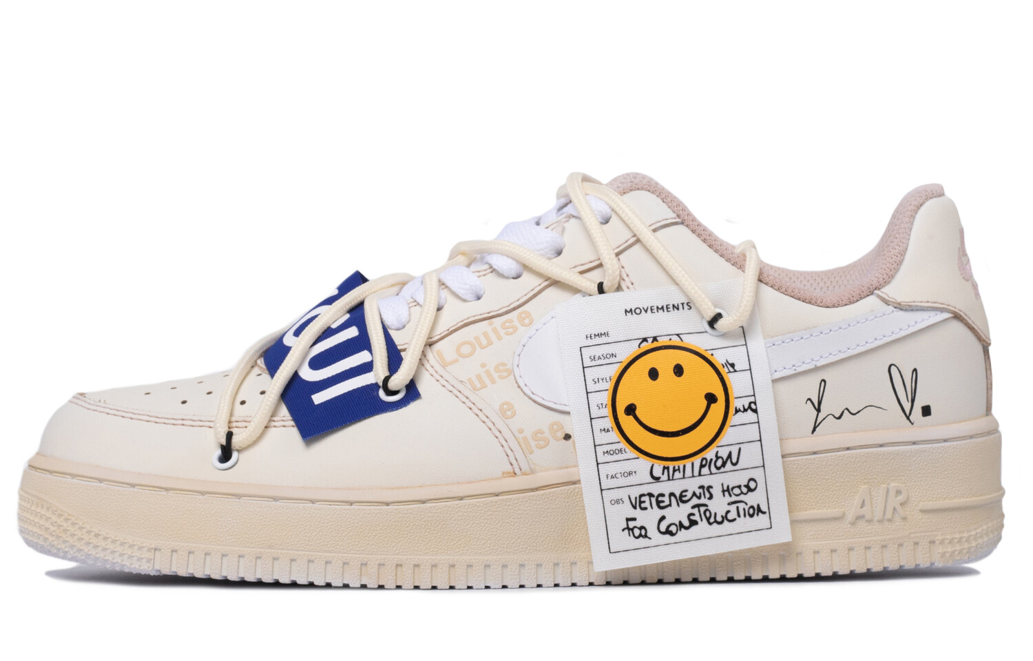 

Женские кроссовки для скейтбординга Nike Air Force 1, Off-white