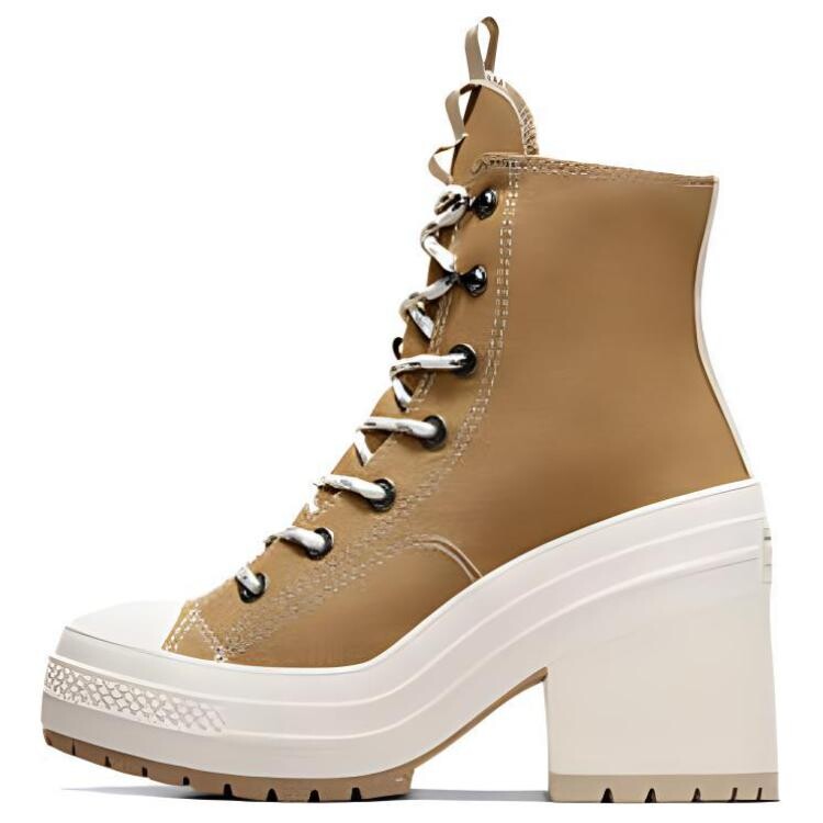 Женские туфли на высоком каблуке Chuck 70 De Luxe 'Utility - Trek Tan' Converse
